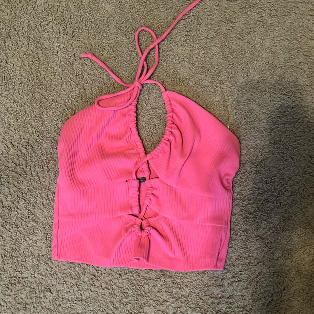 Pink Halter top